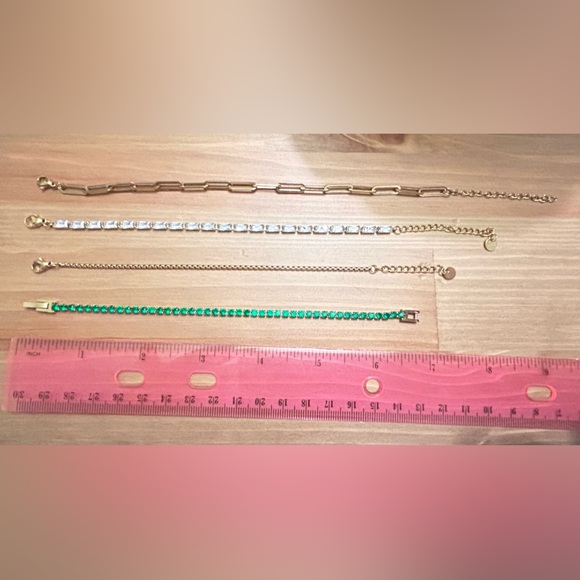 Bracelets stainless steel + PVD plated - Picture 4 of 4